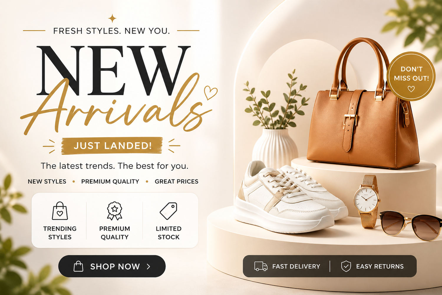 NEW ARRIVALS