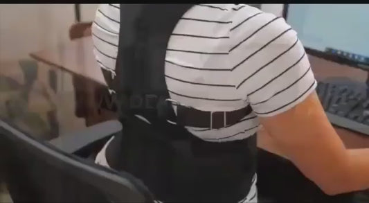 Breathable and Adjustable Posture Corrector Belt for Men and Women
